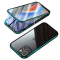 iPhone 13 - Stilsäkert Magnetiskt Dubbelskal Grön