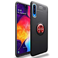Miniatyrbillede 5 af 11: Skyddande Skal med Ringhållare - Samsung Galaxy A70 Blå/Blå