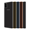Miniatyrbild 8 av 11: Samsung Galaxy S20 Plus - Kraftfullt Dubbelsidigt Silikonskal Guld