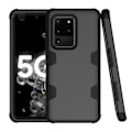 Pikkukuva 3 / 11: Samsung Galaxy S20 Ultra - Genomtänkt Skyddsskal LEMAN Svart/Guld
