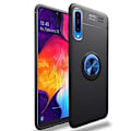 Miniatyrbillede 7 af 11: Skyddande Skal med Ringhållare - Samsung Galaxy A70 Blå/Blå