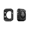 Pikkukuva 6 / 11: Skyddande TPU Skal - iWatch Serie 1/2/3 Vit/Rosa 42mm