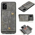 Miniatyrbillede 1 af 11: Huawei P40 - Effektfullt Skal med Korthållare Grå