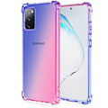 Miniatyrbillede 4 af 9: Samsung Galaxy S20 FE - Stötdämpande Silikonskal i Coola färger Transparent