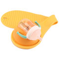Miniatyrbillede 6 af 11: Praktiskt Säker Baby Flaskhållare Orange