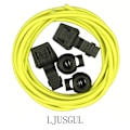 Pikkukuva 10 / 11: Joustavat kengännauhat (sisältää kiristysnauhan) Pituus: 100 cm Ljusgrön