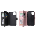Miniatyrbilde 10 av 11: iPhone 11 Pro - Effektfullt Stilsäkert LEMAN Plånboksfodral Roséguld