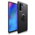 Miniatyrbilde 1 av 10: Smidigt Skal med Ringhållare - Huawei P30 Pro Svart/Svart