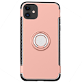 Pikkukuva 4 / 11: iPhone 12 - Stils�kert Praktiskt Skal med Ringh�llare FLOVEME Svart