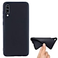 Pikkukuva 7 / 11: Samsung Galaxy A70 - Robust Nkobee Silikonskal Mörkblå Mörkblå