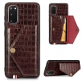 Miniatyrbilde 2 av 11: Samsung Galaxy S20 - Smidigt Skal med Korthållare Svart