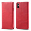 Pikkukuva 4 / 11: iPhone X/XS - Stilrent Praktiskt Plånboksfodral Brun