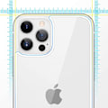 Miniatyrbillede 9 af 11: 3-in-1 iPhone 12 Pro Fram- & Baksida + Kameralinsskydd Transparent/Genomskinlig