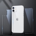 Miniatyrbillede 8 af 11: 2-PACK iPhone 12 Mini Fram- & Baksida Skärmskydd 0,3mm Transparent