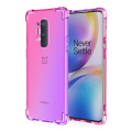 Miniatyrbillede 4 af 11: Genomtänkt Silikonskal - OnePlus 8 Pro Blå/Rosa