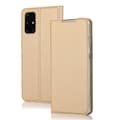 Praktiskt Plånboksfodral - Samsung Galaxy A71 Guld
