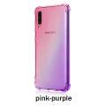 Pikkukuva 1 / 11: Samsung Galaxy A50 - Stötdämpande Floveme Silikonskal Rosa/Lila