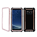 Pikkukuva 1 / 11: Samsung Galaxy S8 - Praktiskt Stilsäkert Skyddsfodral Roséguld