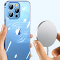 Pikkukuva 7 / 11: iPhone 16 Pro - Slimmat Transparent Skal med Avancerad Stötdämpning! Genomskinlig
