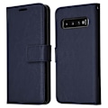 Miniatyrbilde 10 av 11: Flovemes Fodral med Dubbelfunktion till Samsung Galaxy S10 plus Röd