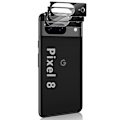 Miniatyrbillede 1 af 11: Google Pixel 8 Kameralinsskydd 2.5D HD-Clear