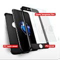 Miniatyrbild 8 av 11: Smart Elegant Skyddsfodral till iPhone 7 PLUS (Fram och baksida) Grå