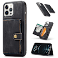 Miniatyrbillede 4 af 11: iPhone 12 Pro Max - Professionelt fleksibelt etui med kortrum Brun
