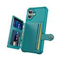 Miniatyrbild 8 av 11: Elegant Plånboksfodral i Lyxigt PU-läder för iPhone 16 Svart