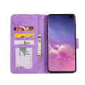 Miniatyrbilde 7 av 11: Leman Etui med Dobbelfunksjon - Samsung Galaxy S10+ Lila