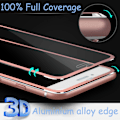 Miniatyrbillede 1 af 3: iPhone 7 Plus ProGuard Skärmskydd 3D Aluminiumram Svart