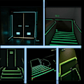 Miniatyrbillede 9 af 11: Effektfull 300CM Sj�lvlysande Tejp 18MM