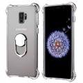 Miniatyrbillede 1 af 11: Samsung Galaxy S9 - Skyddande Silikonskal med Ringhållare Silver