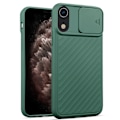 Pikkukuva 1 / 11: iPhone XR - Tyylikäs ja harkittu suojakuori KAMERANSUOJALLA Grön