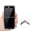 Miniatyrbilde 4 av 6: Samsung Galaxy Z Flip - St�td�mpande Skyddsskal FLOVEME Genomskinlig