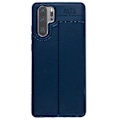 Pikkukuva 1 / 7: Stötdämpande Stilsäkert Silikonskal - Huawei P30 Pro Mörkblå