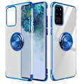 Pikkukuva 7 / 11: Samsung Galaxy S20 Ultra - Robust Silikonskal med Ringh�llare Blå