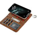 Miniatyrbillede 8 af 11: iPhone 11 Pro - Praktiskt Leman Plånboksfodral Svart