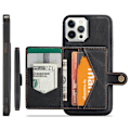 Miniatyrbillede 7 af 11: iPhone 12 Pro Max - Professionelt fleksibelt etui med kortrum Brun