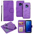 Miniatyrbillede 1 af 10: Samsung Galaxy S9 - Etui med Smartfunktion (LEMAN) Lila