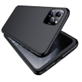 Pikkukuva 11 / 11: iPhone 12 Mini - Stilsäkert Skyddande Dubbelskal (FLOVEME) Silver