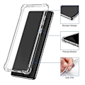 Pikkukuva 6 / 11: Slittåligt Skyddsskal - Samsung Galaxy A20E Transparent/Genomskinlig