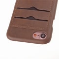 Pikkukuva 5 / 9: NYHET! Skal med Korthållare för iPhone 8 (Vintage-Mark) Svart