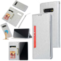 Miniatyrbillede 4 af 11: Samsung Galaxy S10 Plus - Stilrent Praktiskt Plånboksfodral Grön