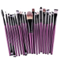Miniatyrbilde 2 av 4: KABUKI Sminkborstset med 20 borstar - ORIGINAL - Lila/Rosé