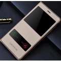 Miniatyrbilde 9 av 10: Smartfodral med Fönster & Svarsfunktion för Huawei P8 Lite Vit