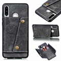 Miniatyrbillede 5 af 11: Robust Skyddsskal med Kortfack - Huawei P30 Lite Svart