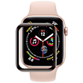 Miniatyrbild 3 av 11: Apple Watch Series 7/8 41/45mm Skärmskydd PET Svart ram Transparent
