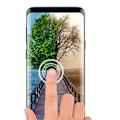 Pikkukuva 5 / 11: 3-PACK Skärmskydd CASE-Friendly HD 0,3mm Samsung Galaxy S8+ Svart
