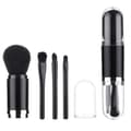 4in1 Premium Makeup Borstset Svart/Silver Svart/Silver