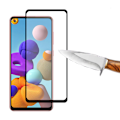 Miniatyrbillede 5 af 11: Samsung Galaxy A21s 2.5D 2-PACK Skärmskydd Ram 9H 0,3mm Svart